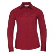Ladies' Long Sleeve PolyCotton Poplin Shirt FullGadgets.com