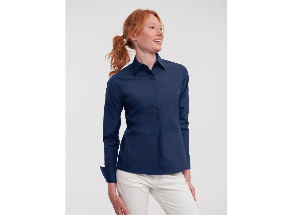 Ladies' Long Sleeve Ultimate Stretch FullGadgets.com