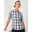 Ladies' LSL 'Ginmill' Check Cotton Bar Shirt FullGadgets.com