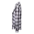 Ladies' LSL 'Ginmill' Check Cotton Bar Shirt FullGadgets.com