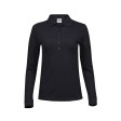 Ladies Luxury Stretch Long Sleeve Polo FullGadgets.com