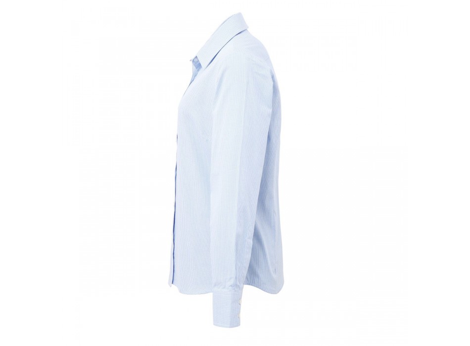 Ladies Microcheck ls shirt 100 FullGadgets.com