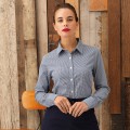 Ladies Microcheck Ls Shirt 100 Personalizzabile |Premier