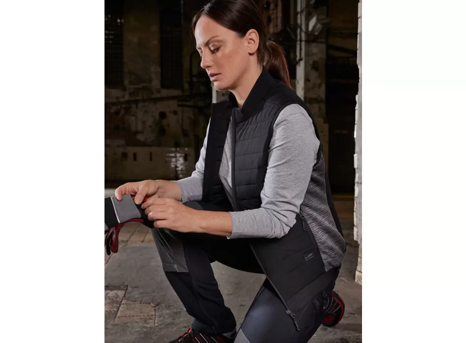 Ladies' Padded Hybrid Vest FullGadgets.com