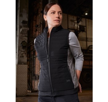 Ladies' Padded Hybrid Vest FullGadgets.com