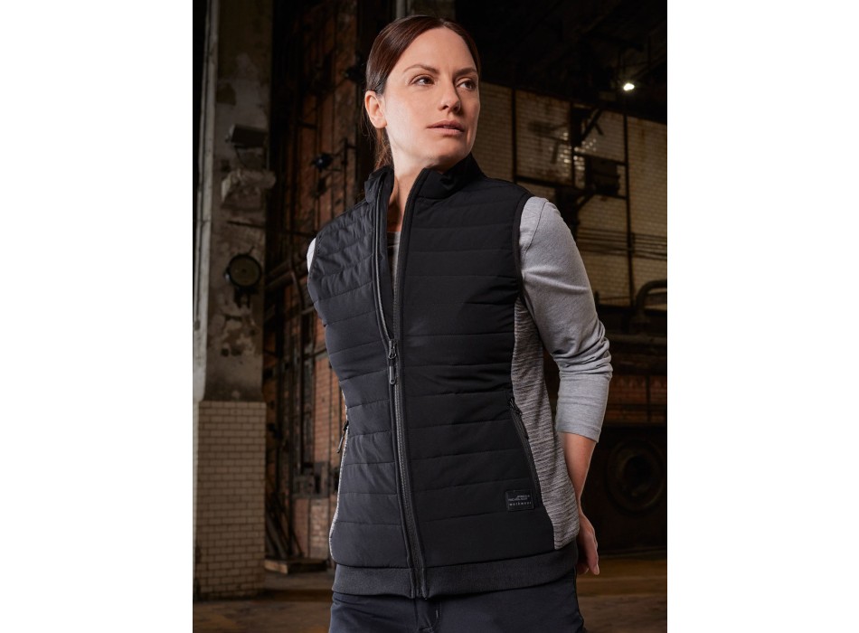 Ladies' Padded Hybrid Vest FullGadgets.com
