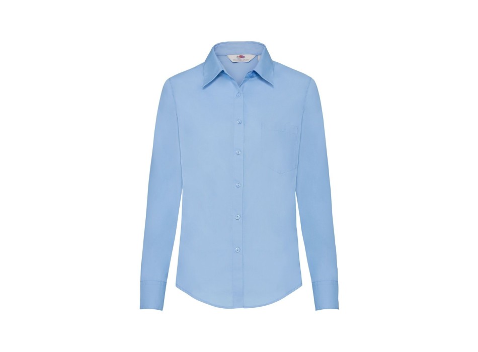 Ladies Poplin Shirt Long Sleeve FullGadgets.com