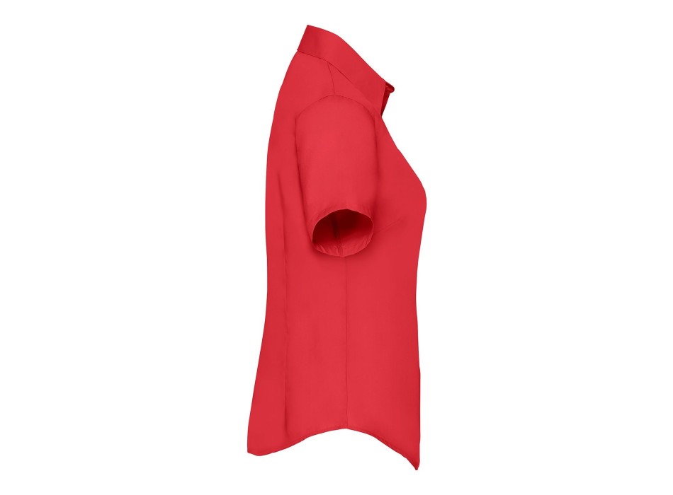 Ladies Poplin Shirt Short Sleeve FullGadgets.com