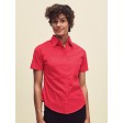 Ladies Poplin Shirt Short Sleeve FullGadgets.com