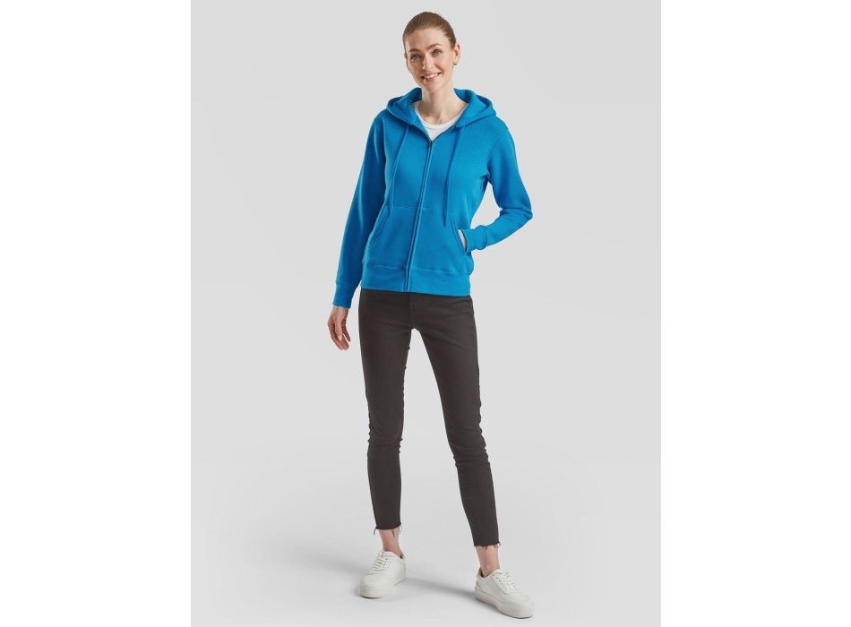 Ladies Premium Hooded Sweat Jacket FullGadgets.com