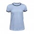 Ladies Ringer Tee 100% Cotone Personalizzabile |TEE JAYS