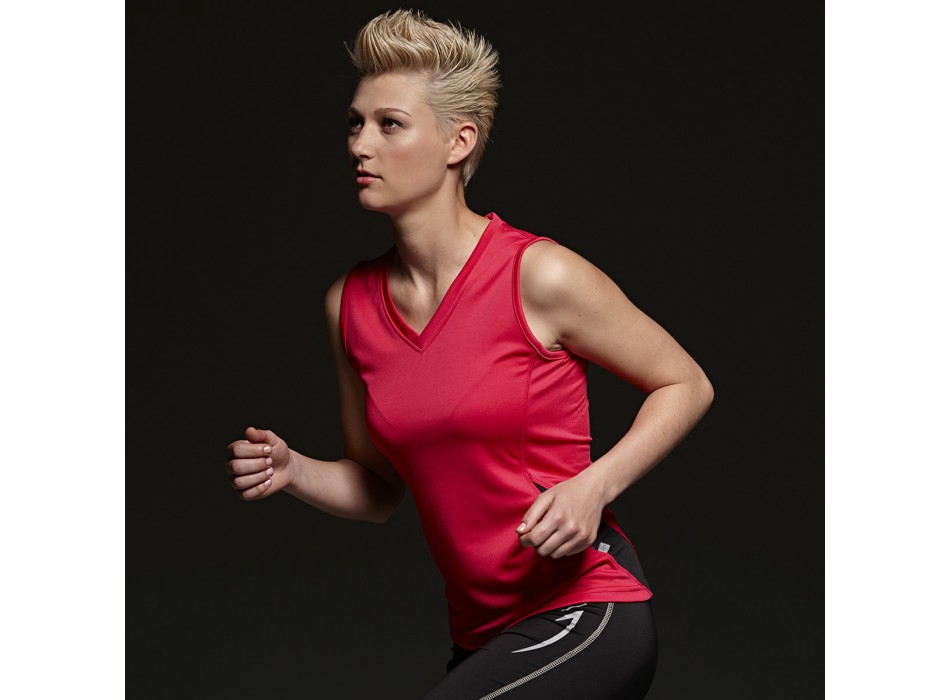 LADIES RUNNING TANK 100%P J&N FullGadgets.com