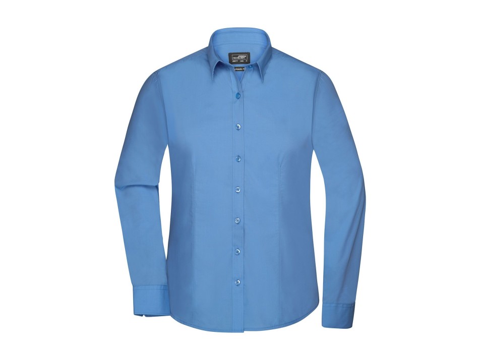 Ladies' Shirt Longsleeve Poplin FullGadgets.com