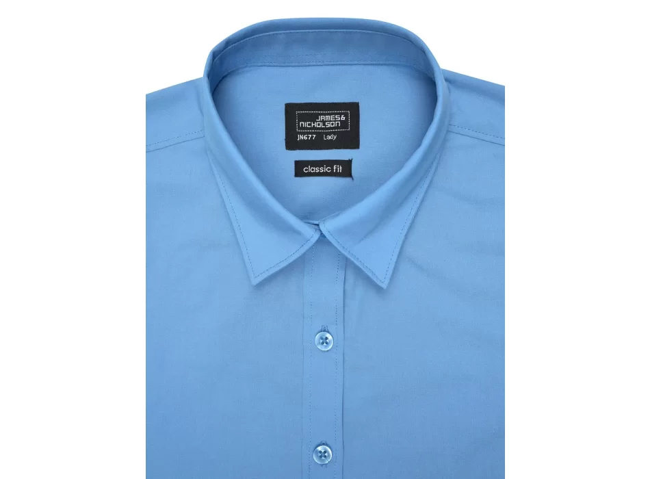 Ladies' Shirt Longsleeve Poplin FullGadgets.com