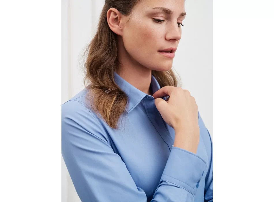 Ladies' Shirt Longsleeve Poplin FullGadgets.com