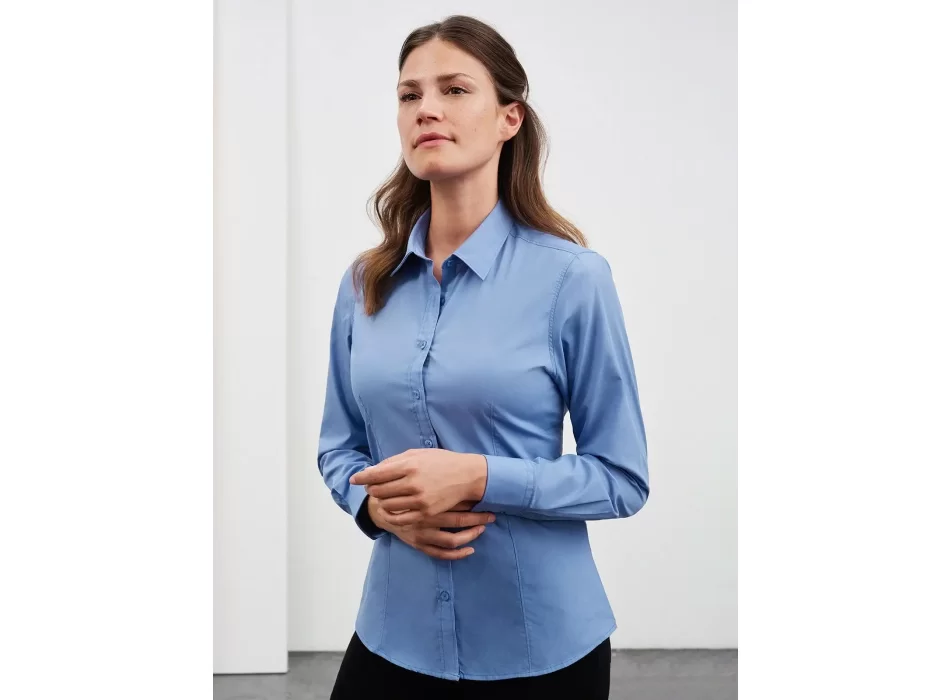 Ladies' Shirt Longsleeve Poplin FullGadgets.com