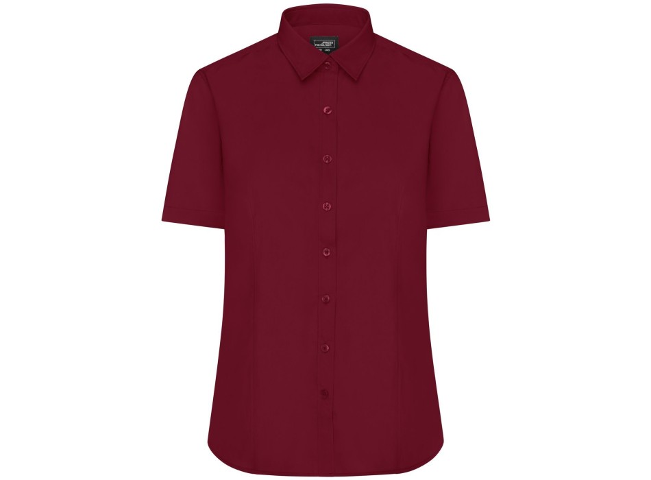 Ladies' Shirt Short sleeve Poplin FullGadgets.com