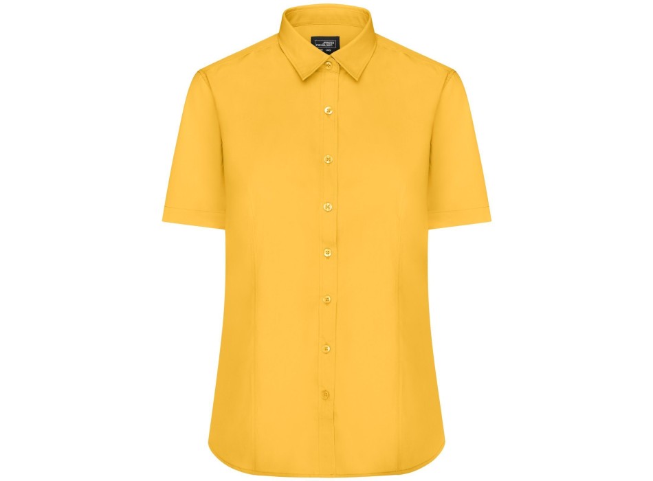 Ladies' Shirt Short sleeve Poplin FullGadgets.com