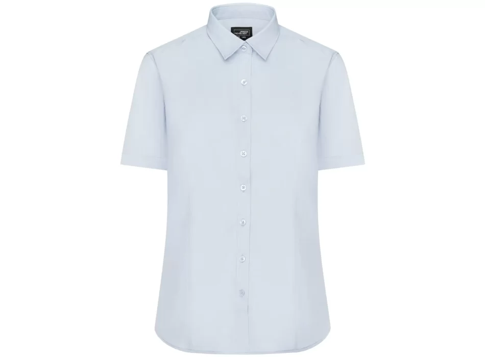 Ladies' Shirt Short sleeve Poplin FullGadgets.com