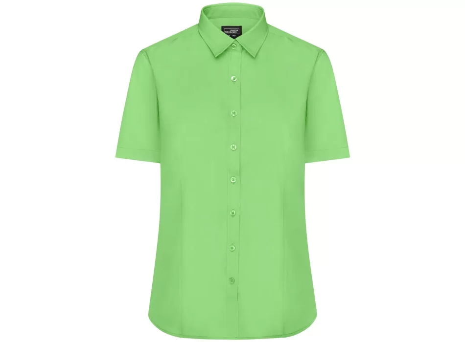 Ladies' Shirt Short sleeve Poplin FullGadgets.com