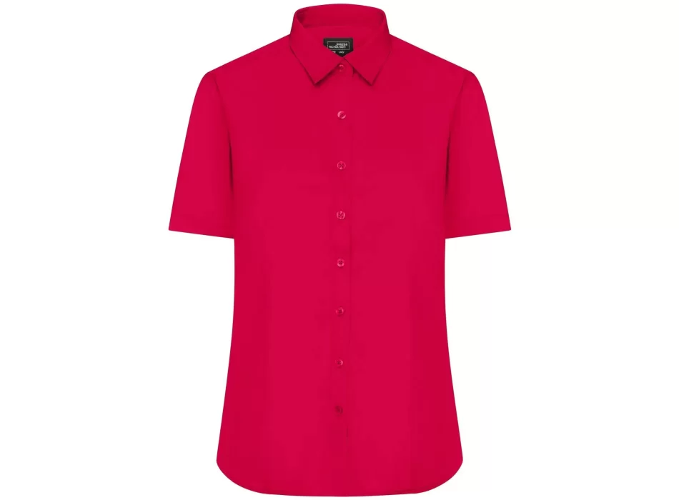 Ladies' Shirt Short sleeve Poplin FullGadgets.com