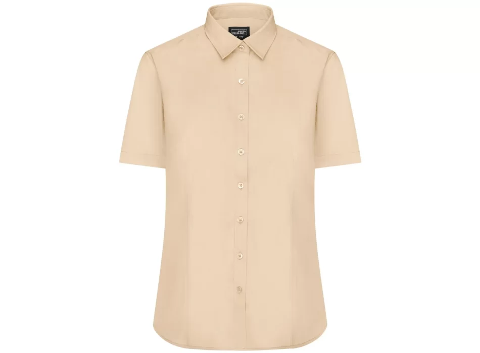 Ladies' Shirt Short sleeve Poplin FullGadgets.com