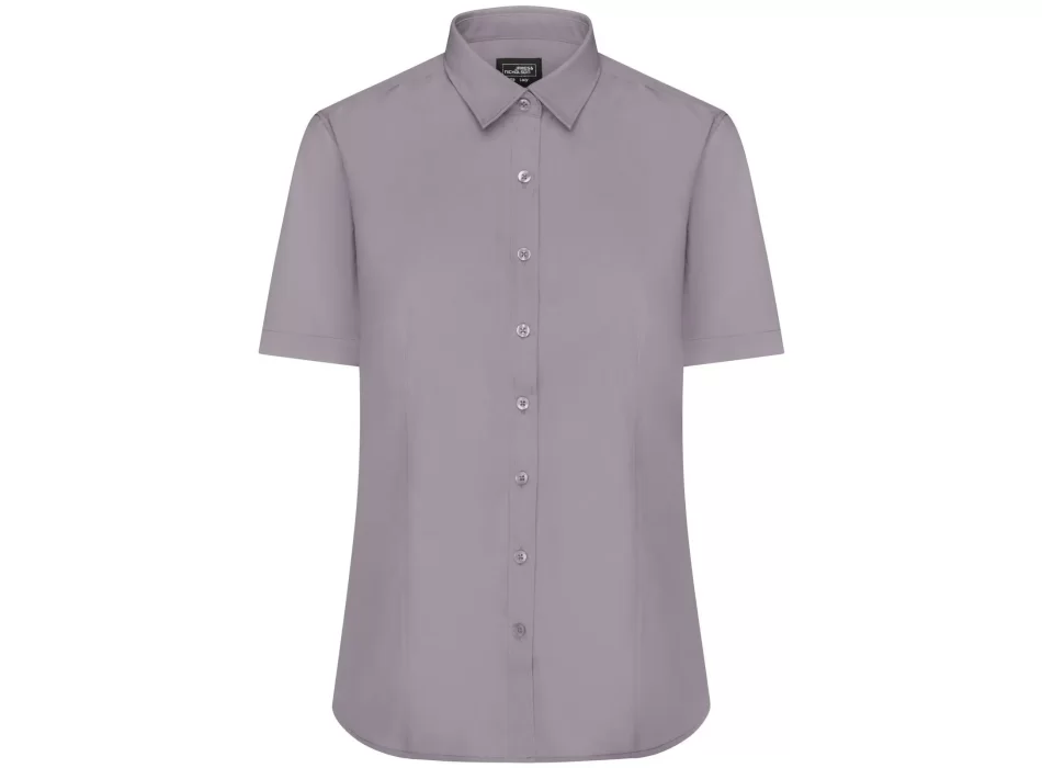 Ladies' Shirt Short sleeve Poplin FullGadgets.com