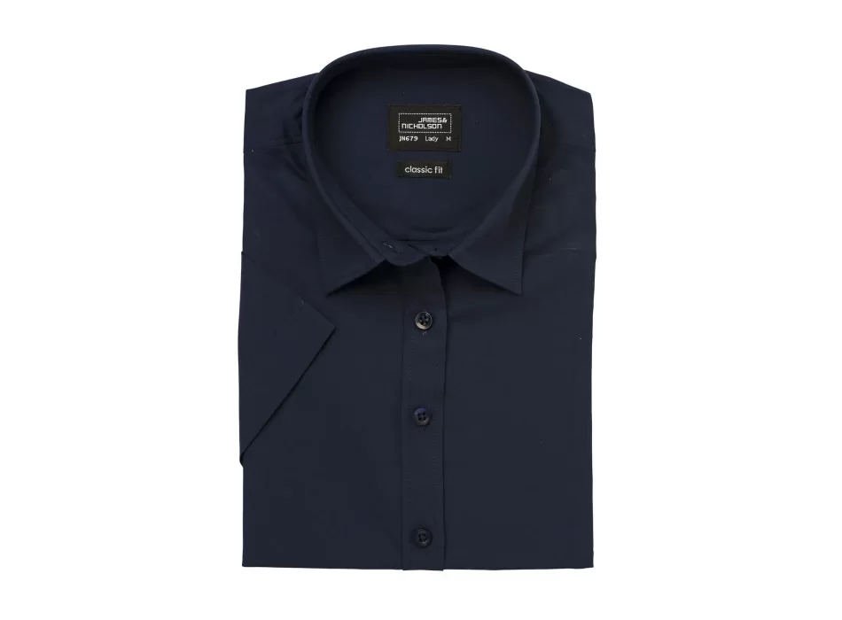 Ladies' Shirt Short sleeve Poplin FullGadgets.com