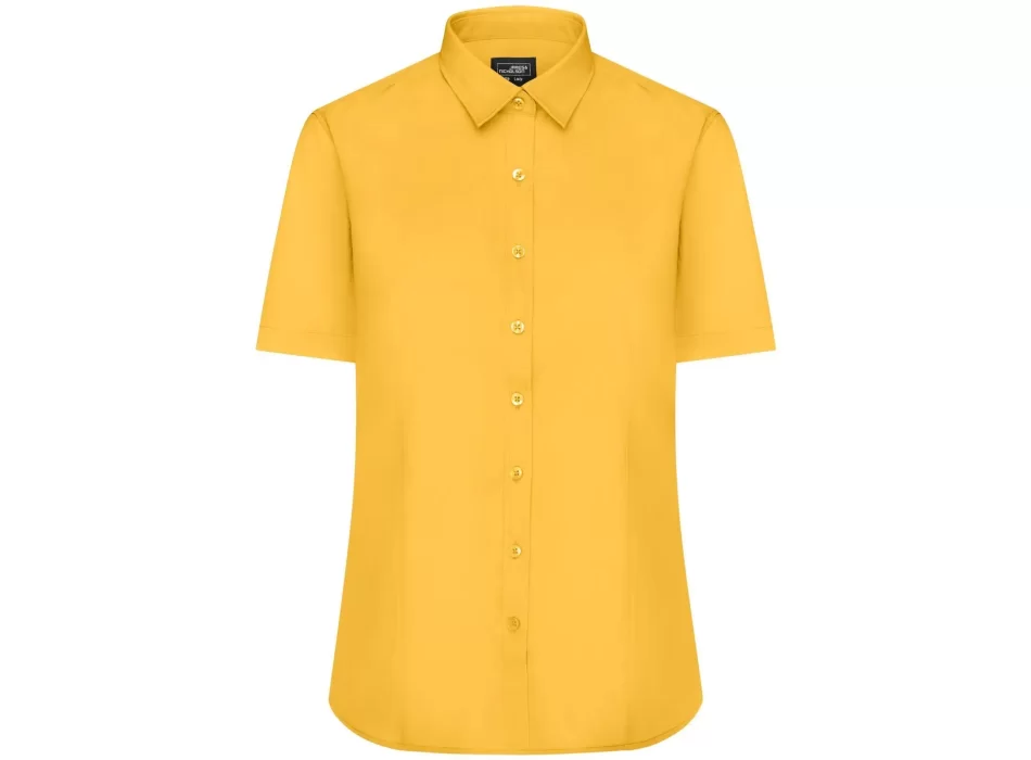 Ladies' Shirt Short sleeve Poplin FullGadgets.com