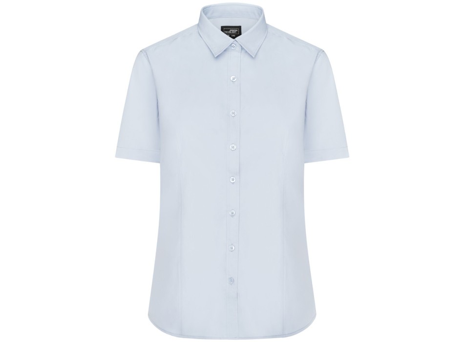 Ladies' Shirt Short sleeve Poplin FullGadgets.com