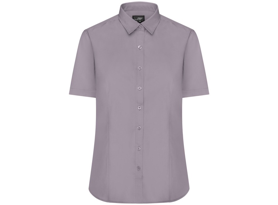 Ladies' Shirt Short sleeve Poplin FullGadgets.com