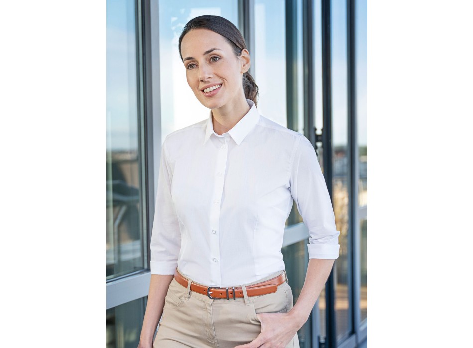 Ladies' Shirt with 3/4- Sleeve FullGadgets.com