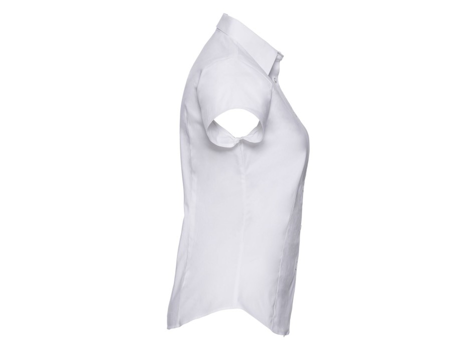 Ladies' Short Sleeve Easy Care Fitted Shirt FullGadgets.com