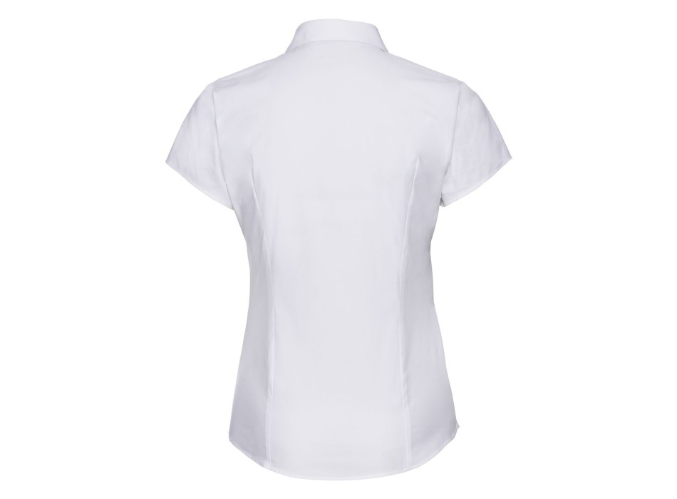 Ladies' Short Sleeve Easy Care Fitted Shirt FullGadgets.com