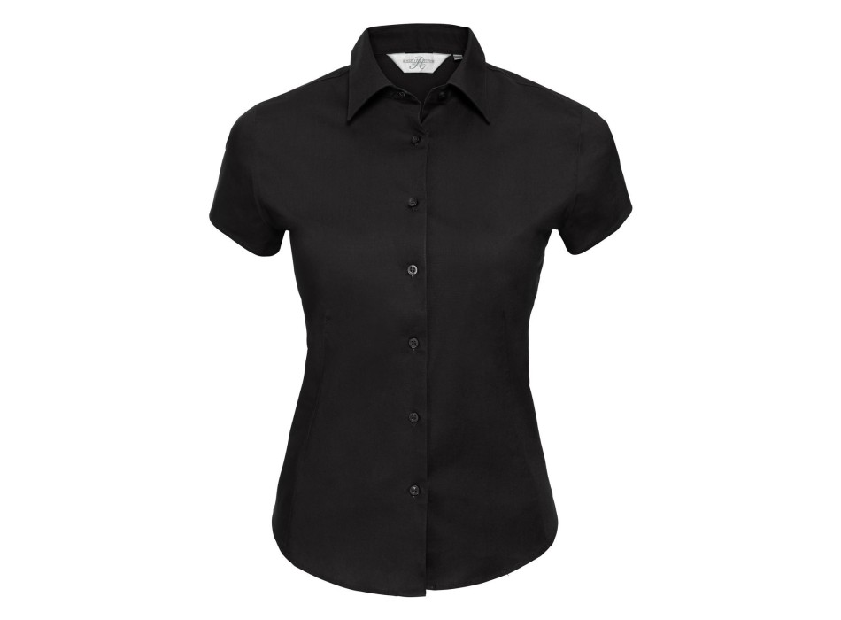 Ladies' Short Sleeve Easy Care Fitted Shirt FullGadgets.com