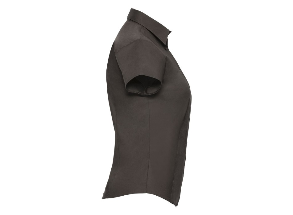 Ladies' Short Sleeve Easy Care Fitted Shirt FullGadgets.com
