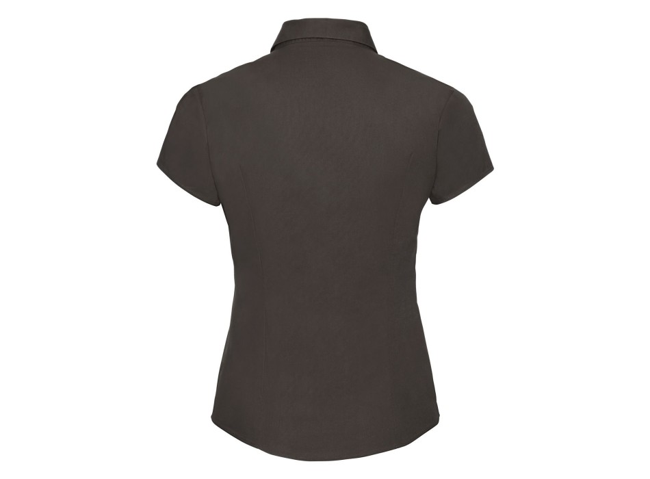 Ladies' Short Sleeve Easy Care Fitted Shirt FullGadgets.com