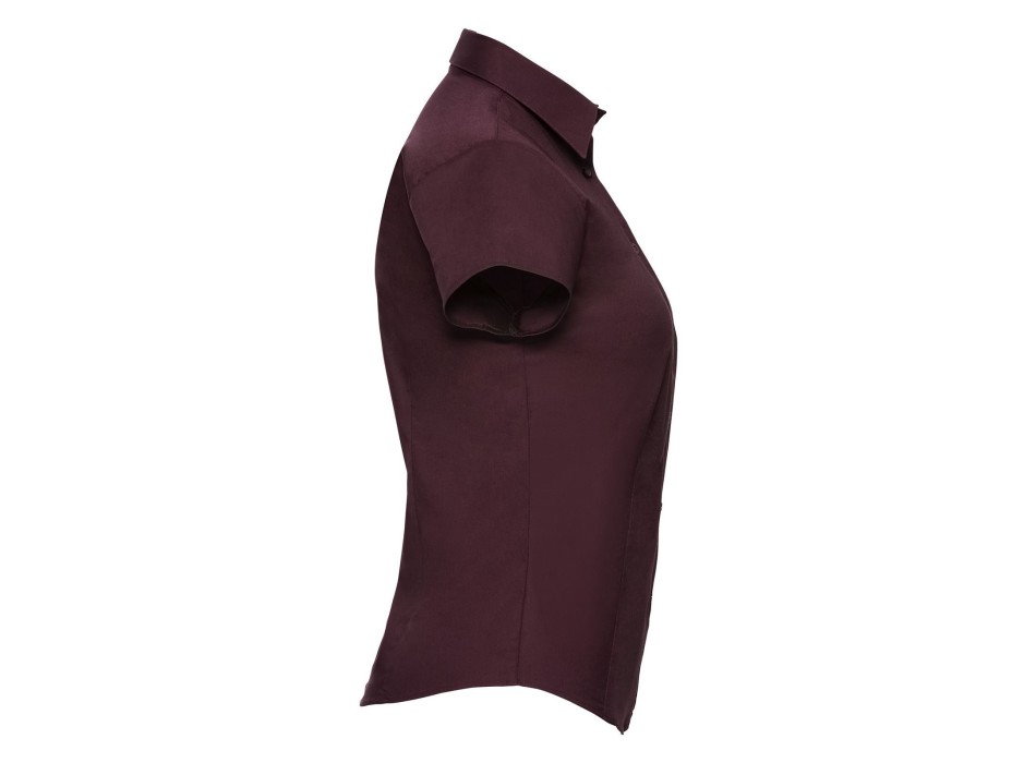 Ladies' Short Sleeve Easy Care Fitted Shirt FullGadgets.com