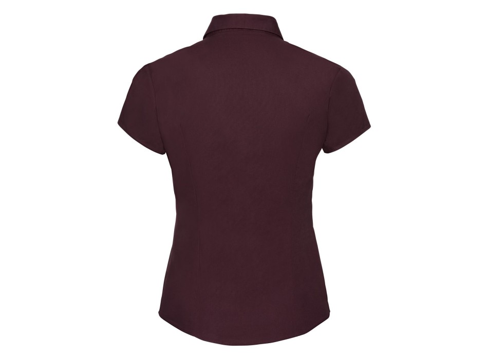 Ladies' Short Sleeve Easy Care Fitted Shirt FullGadgets.com