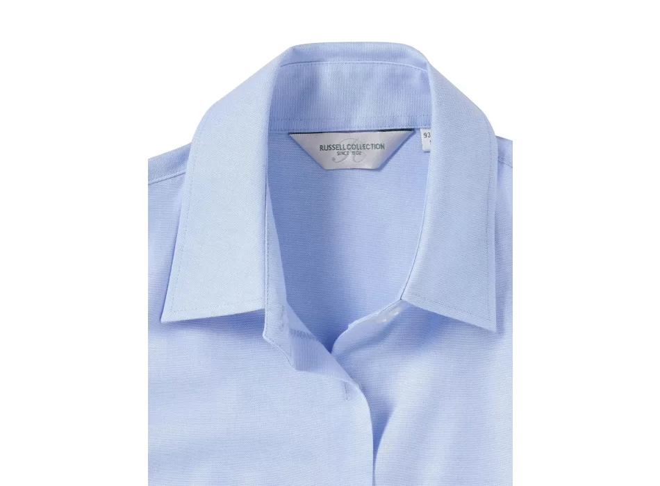 Ladies' Short Sleeve Easy Care Oxford Shirt FullGadgets.com