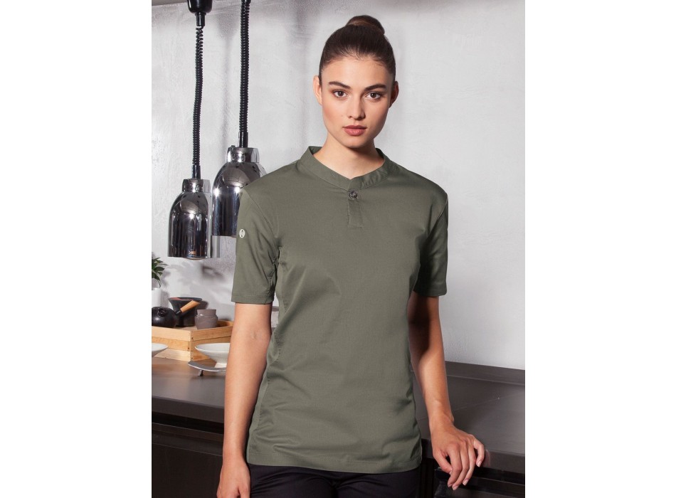 Ladies Short-Sleeve Work Shirt Performance FullGadgets.com