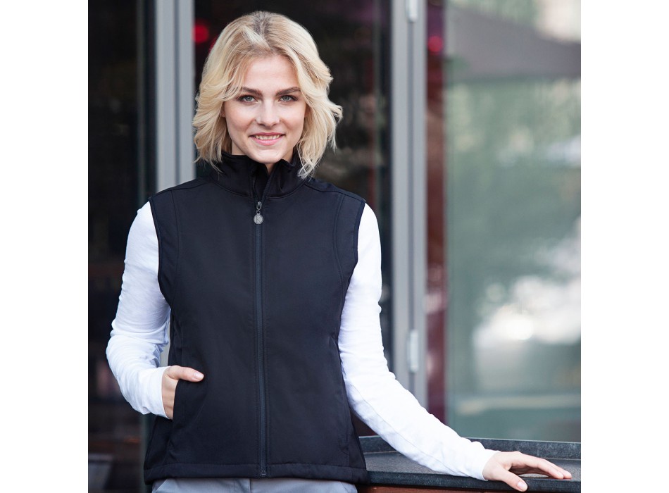 Ladies' Softshell Waistcoat Cl FullGadgets.com
