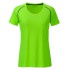 Ladies' Sports T-Shirt 100% Poliestere Personalizzabile |James 6 Nicholson