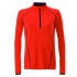 Ladies' Sportsshirt Ls 100% Poliestere Personalizzabile |James 6 Nicholson