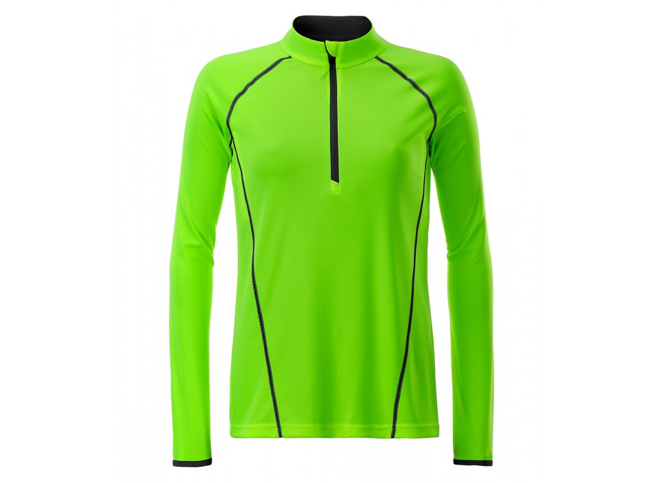 Ladies' Sportsshirt LS 100%P FullGadgets.com
