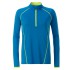 Ladies' Sportsshirt Ls 100% Poliestere Personalizzabile |James 6 Nicholson