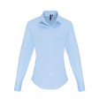 Ladies' Stretch Fit Cotton Poplin Long Sleeve Shirt FullGadgets.com
