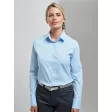 Ladies'' Stretch FitCotton Poplin Long Sleev Shirtt FullGadgets.com