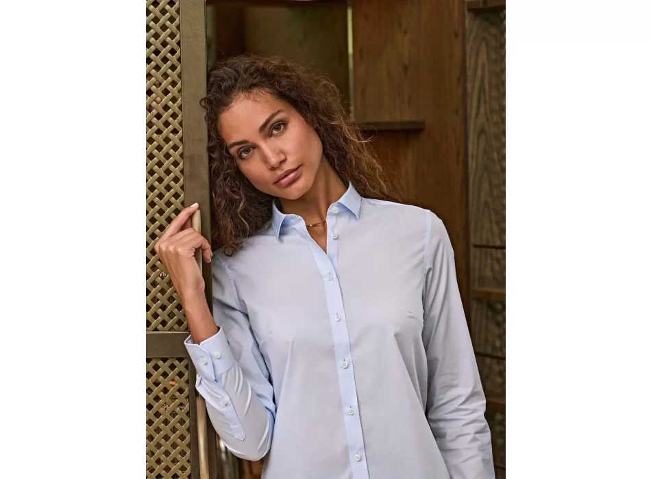 Ladies Stretch Luxury Shirt FullGadgets.com
