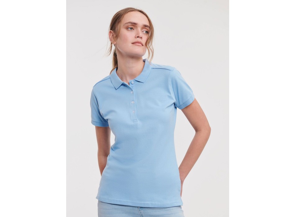 Ladies' Stretch Polo FullGadgets.com